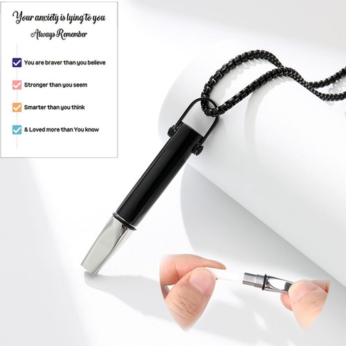 Anxiety breathlace necklace - anxiety,