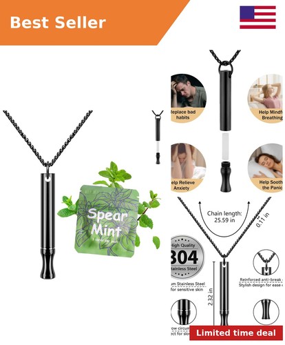 Breathing necklace quit - breathing,
