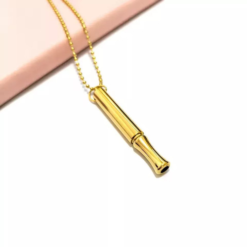 Gold plated stop - plated,