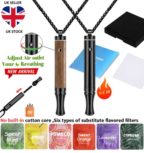 Anxiety breathing necklace - anxiety,