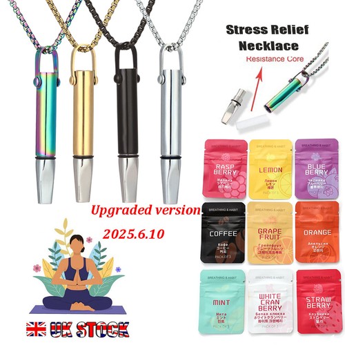Stress relief necklace - stress,