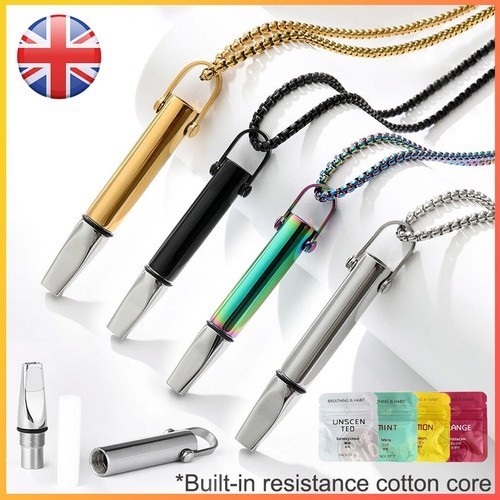 Anxiety breathing necklace - anxiety,